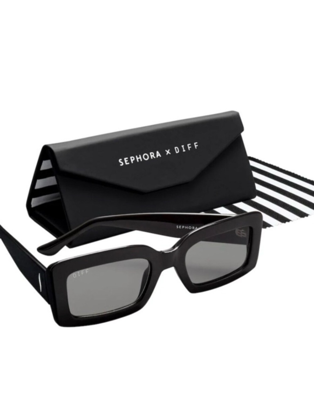 Sephora Diff Limited Edition Black Sunglasses brand new in box